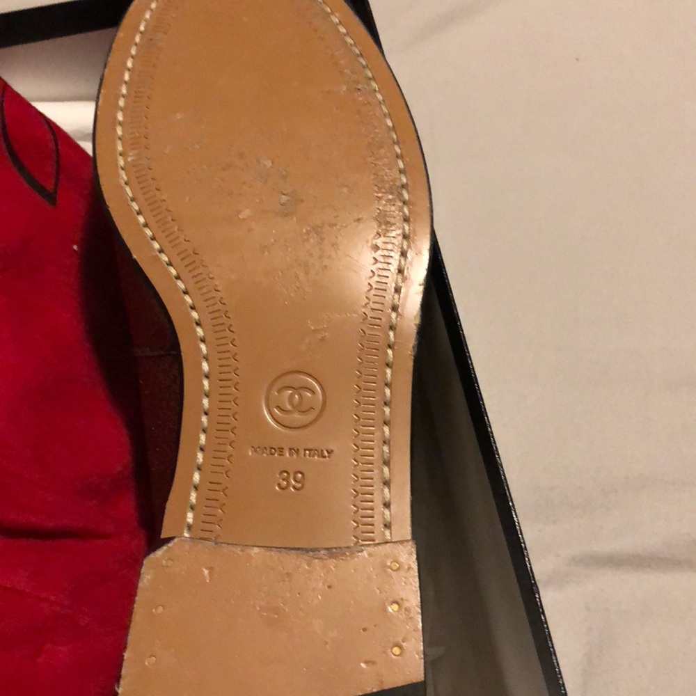 Chanel shoes size 39 only worn ones - Picture 7 of 11